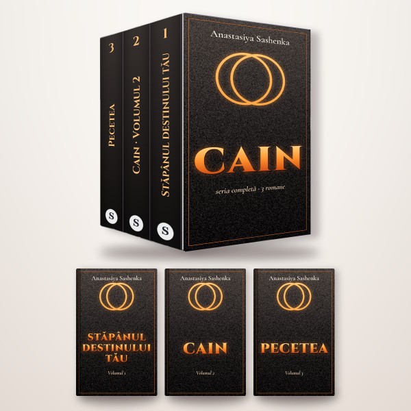 Pachet Cain: 3 romane de Anastasiya Sashenka