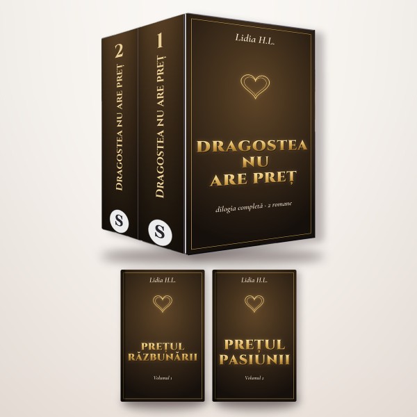 Pachet Dragostea nu are preț: 2 romane de Lidia H.L.