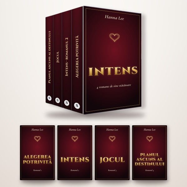 Pachet Intens: 4 romane de Hanna Lee