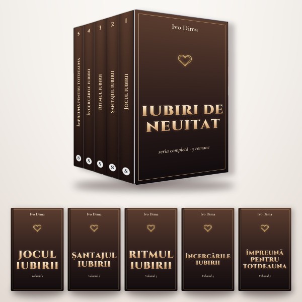 Pachet Iubiri de neuitat: 5 romane de Ivo Dima