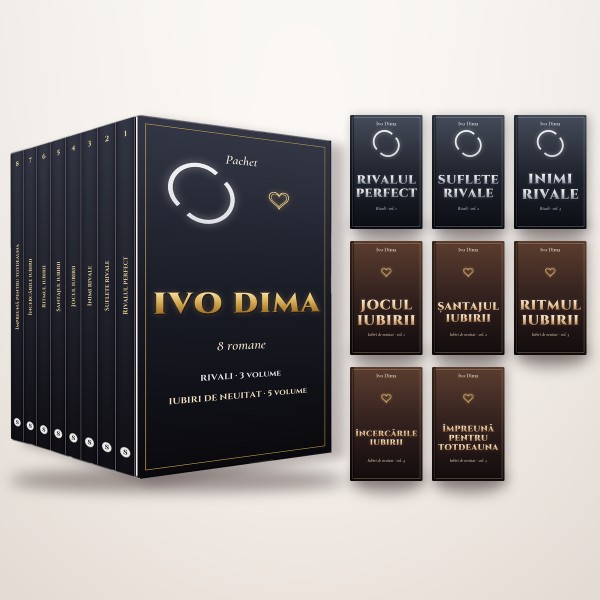 Pachet Ivo Dima: 8 romane de Ivo Dima