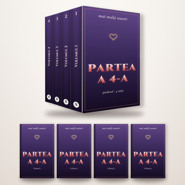 Pachet 4 cărți, partea a 4-a: 4 cărți de mai mulți autori