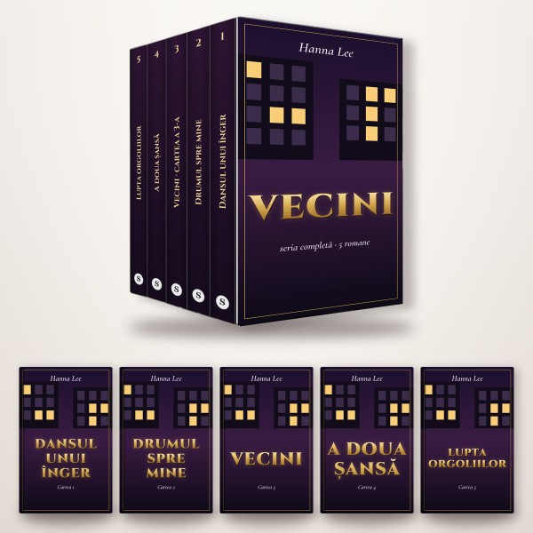 Pachet Vecini: 5 romane de Hanna Lee