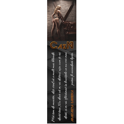 Semn de carte „Cain, Volumul 1”  #3