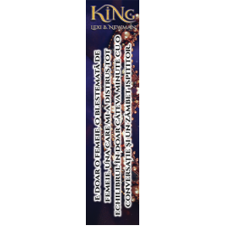 Semn de carte „KING”  #10