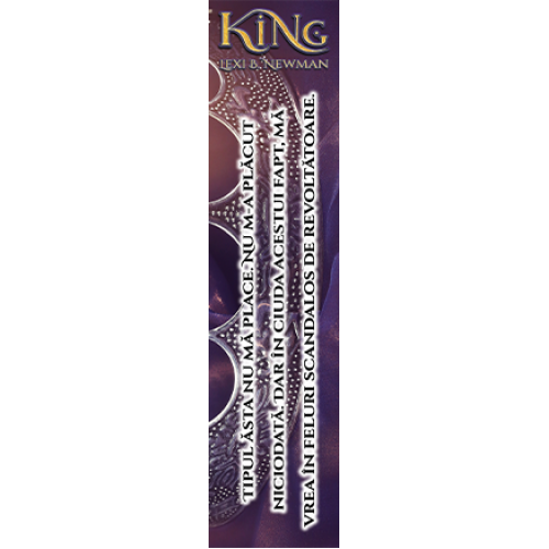 Semn de carte „KING”  #3