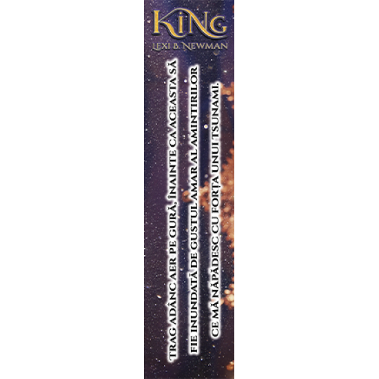 Semn de carte „KING”  #7