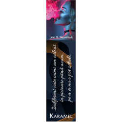 Semn de carte „Karamel”  #1
