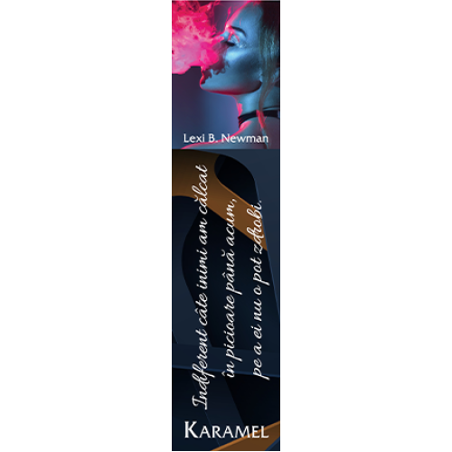 Semn de carte „Karamel”  #1