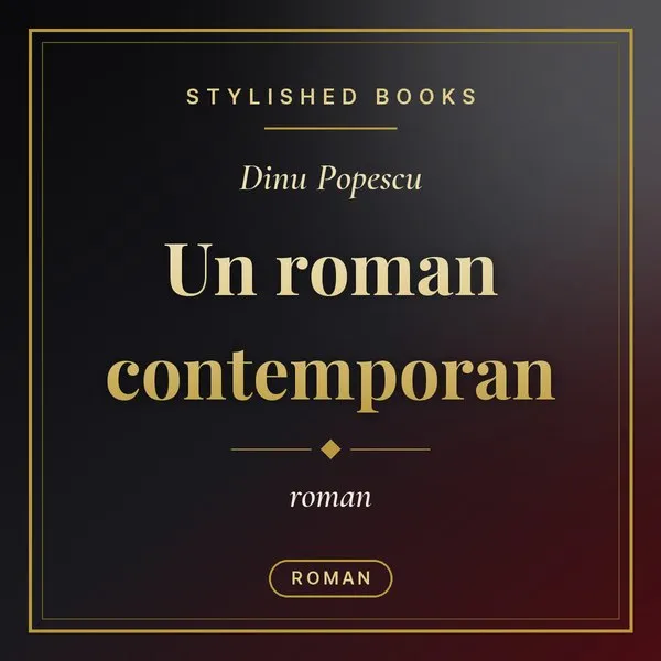 Coperta cărții Un roman contemporan