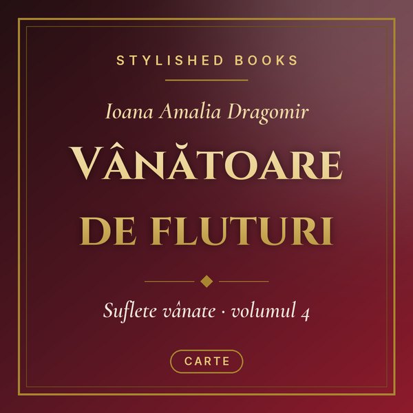 Coperta cărții Suflete vânate, Cartea 4 - Vânătoare de fluturi
