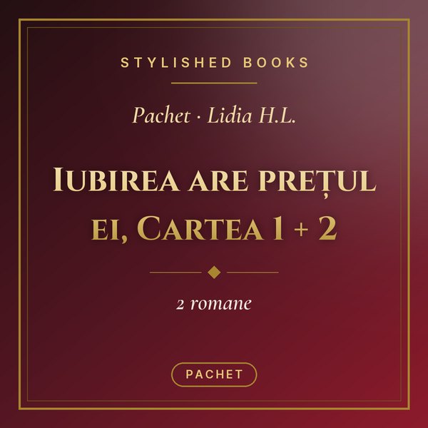 Pachet Iubirea are prețul ei, Cartea 1 + 2