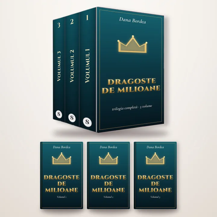 Pachet Dragoste de milioane: 3 romane de Dana Bordea