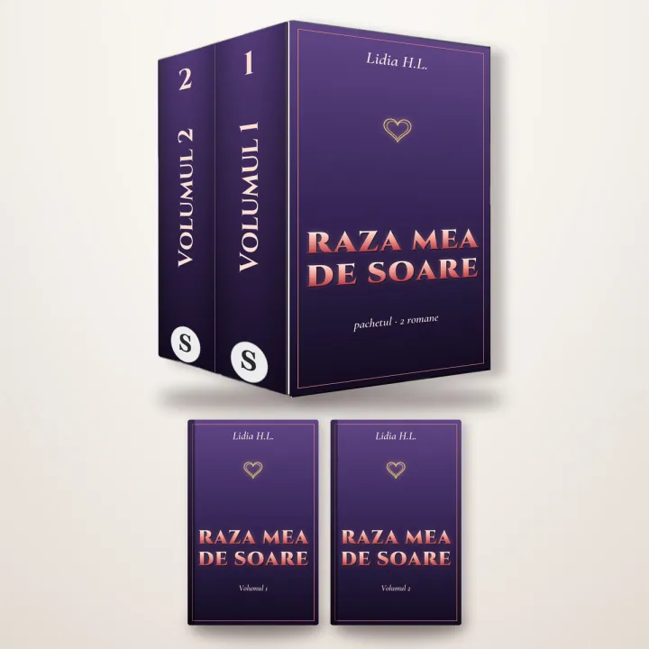 Pachet Raza mea de soare: 2 romane de Lidia H.L.