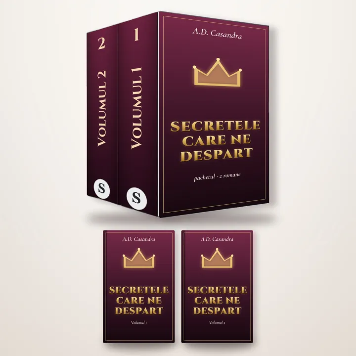 Pachet Secretele care ne despart: 2 romane de A.D. Casandra