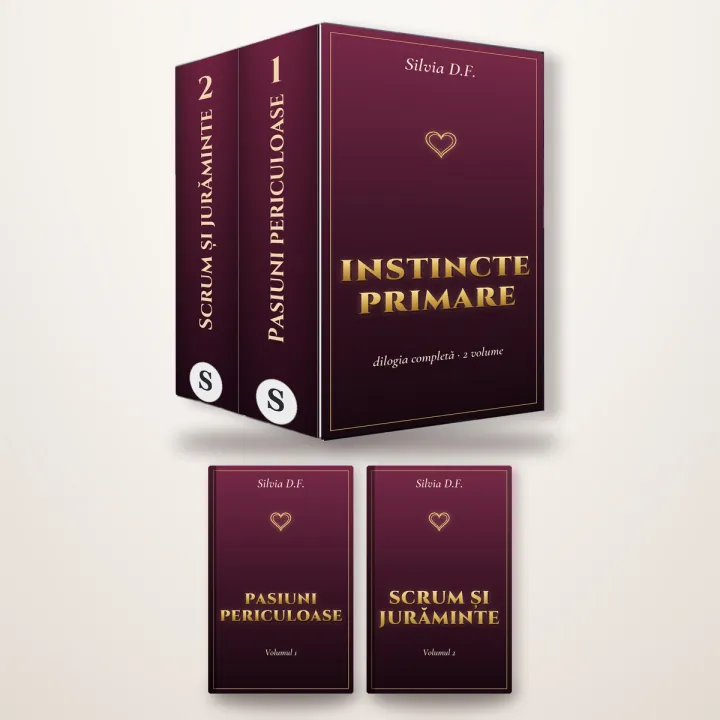 Pachet Instincte primare: 2 romane de Silvia D.F.