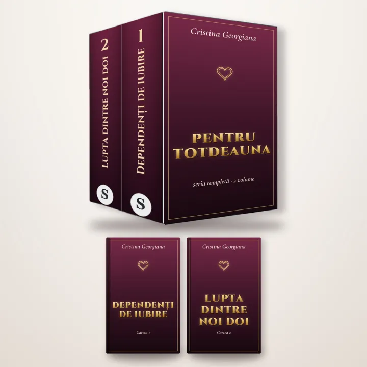 Pachet Seria Pentru totdeauna: 2 romane de Cristina Georgiana